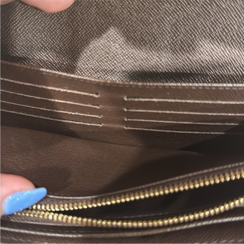 Louis Vuitton Damier Long Wallet | Portofeuil Sistina | FULL INCLUSION - Picture 9 of 12